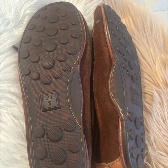 Frye Dark Brown Suede Loafers - Picture 7 of 7